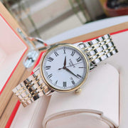  Shop Authentic Tissot T Classic Carson Quartz White Dial Two Tone Steel Strap Watch for Men - T085.410.22.013.00 - Luxxuri