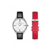  Shop Authentic Tissot Bella Ora Round White Dial Black Leather Strap Watch For Women - T103.210.16.018.00 - Luxxuri