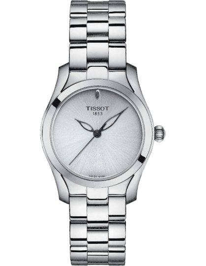  Shop Authentic Tissot T Wave Silver Dial Silver Steel Strap Watch For Women - T112.210.11.031.00 - Luxxuri