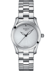  Shop Authentic Tissot T Wave Silver Dial Silver Steel Strap Watch For Women - T112.210.11.031.00 - Luxxuri