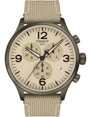  Shop Authentic Tissot Chrono XL Beige Diag Beige NATO Strap Watch For Men - T116.617.37.267.01 - Luxxuri