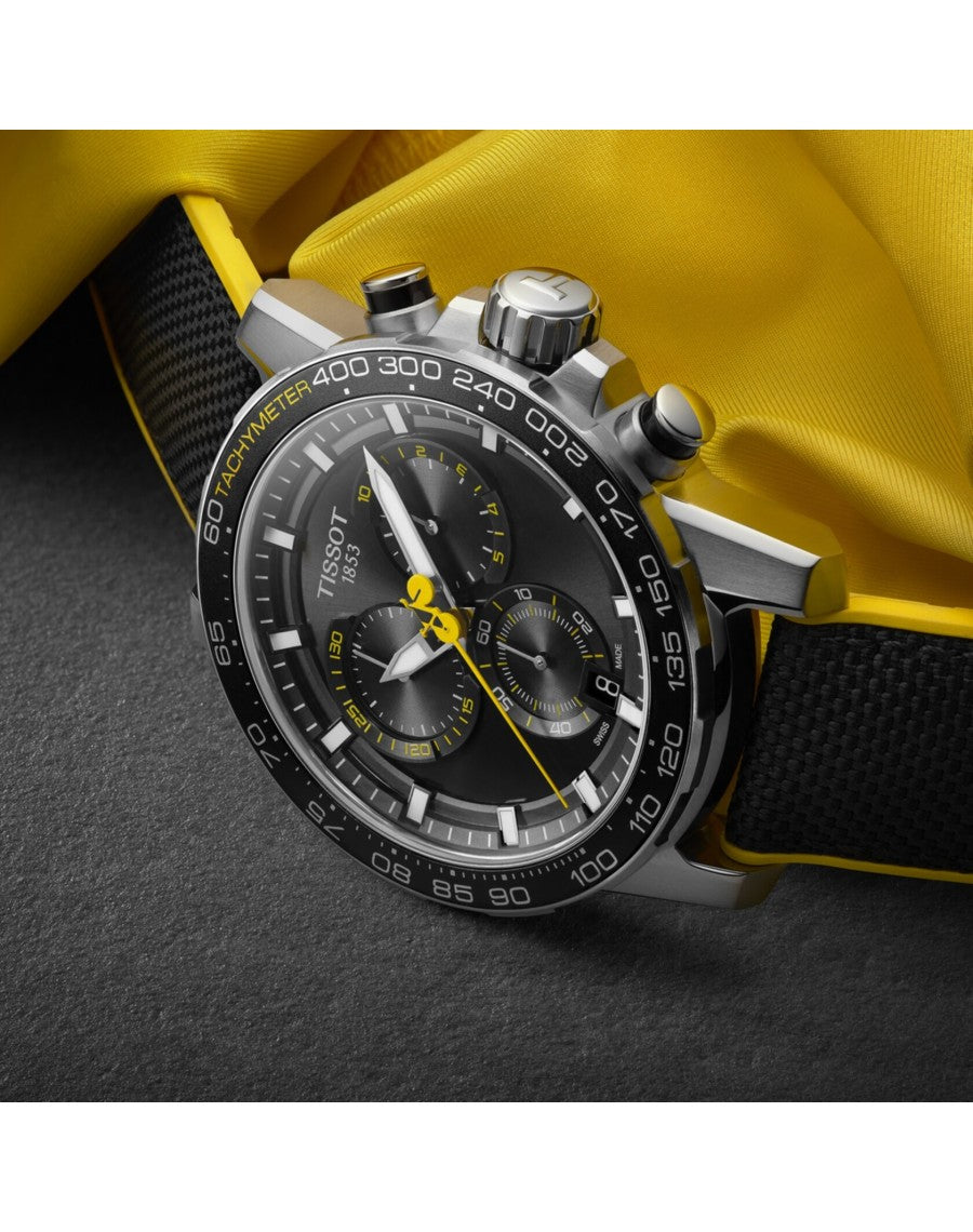  Shop Authentic Tissot T Sport Supersport Chrono Tour De France Black Dial Black Nylon Strap Watch for Men - T125.617.17.051.00 - Luxxuri