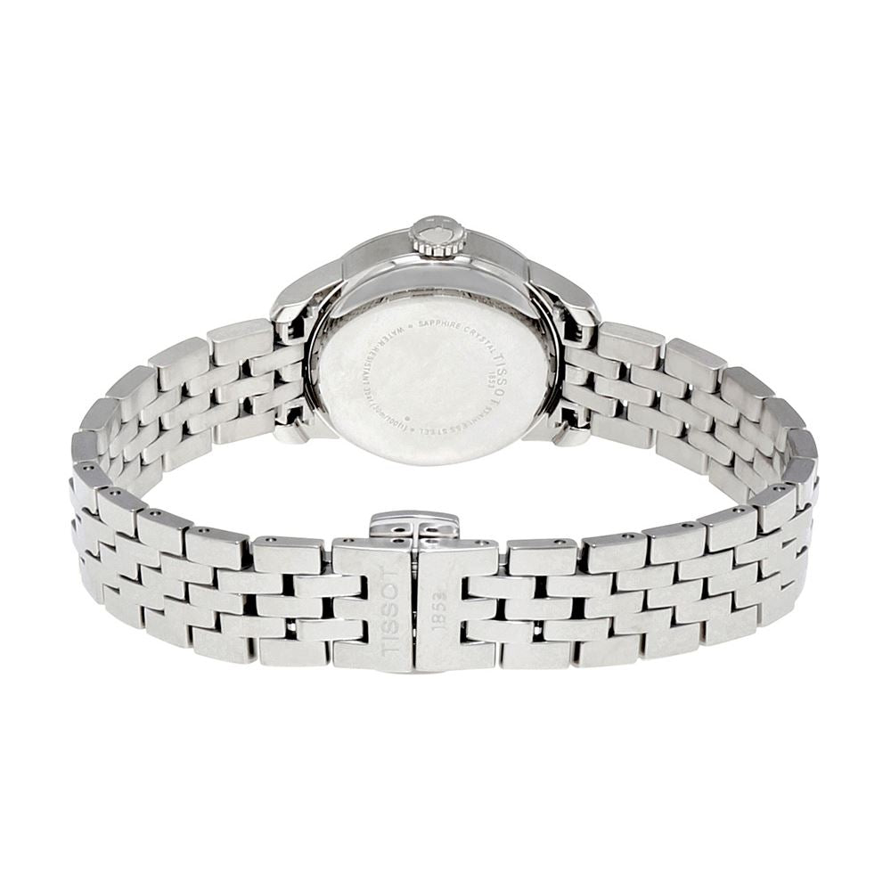  Shop Authentic Tissot Le Locle Automatic Double Happiness Lady Silver Dial Silver Steel Strap Watch For Women - T41.1.183.35 - Luxxuri