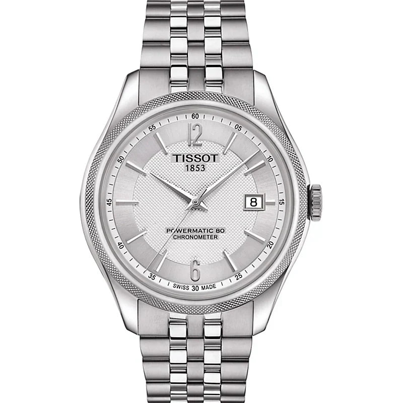  Shop Authentic Tissot Ballade Powermatic 80 Cosc Silver Dial Silver Steel Strap Watch For Men - T108.408.11.037.00 - Luxxuri