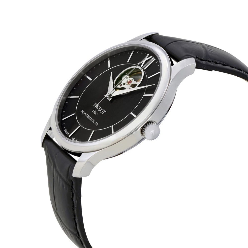  Shop Authentic Tissot Tradition Powermatic 80 Open Heart Automatic Watch For Men - T063.907.16.058.00 - Luxxuri