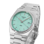  Shop Authentic Tissot PRX Quartz Light Green Dial Silver Steel Strap Watch for Men - T137.410.11.091.01 - Luxxuri