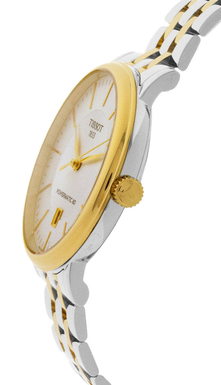  Shop Authentic Tissot Carson Premium Powermatic 80 White Dial Two Tone Steel Strap Watch For Men - T122.407.22.031.00 - Luxxuri