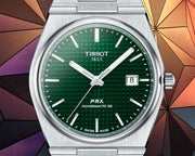  Shop Authentic Tissot PRX Powermatic 80 Green Dial Silver Steel Strap Watch For Men - T137.407.11.091.00 - Luxxuri