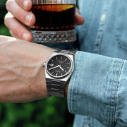 Shop Authentic Tissot PRX Quartz Black Dial Silver Steel Strap Watch For Men - T137.410.11.051.00 - Luxxuri