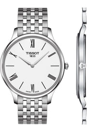  Shop Authentic Tissot T Classic Tradition 5.5 White Dial Watch For Men - T063.409.11.018.00 - Luxxuri
