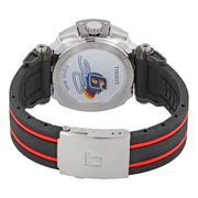  Shop Authentic Tissot T Race Chronograph Stefan Bradl Special Edition Black Dial Black Rubber Strap Watch for Men - T092.417.27.057.02 - Luxxuri