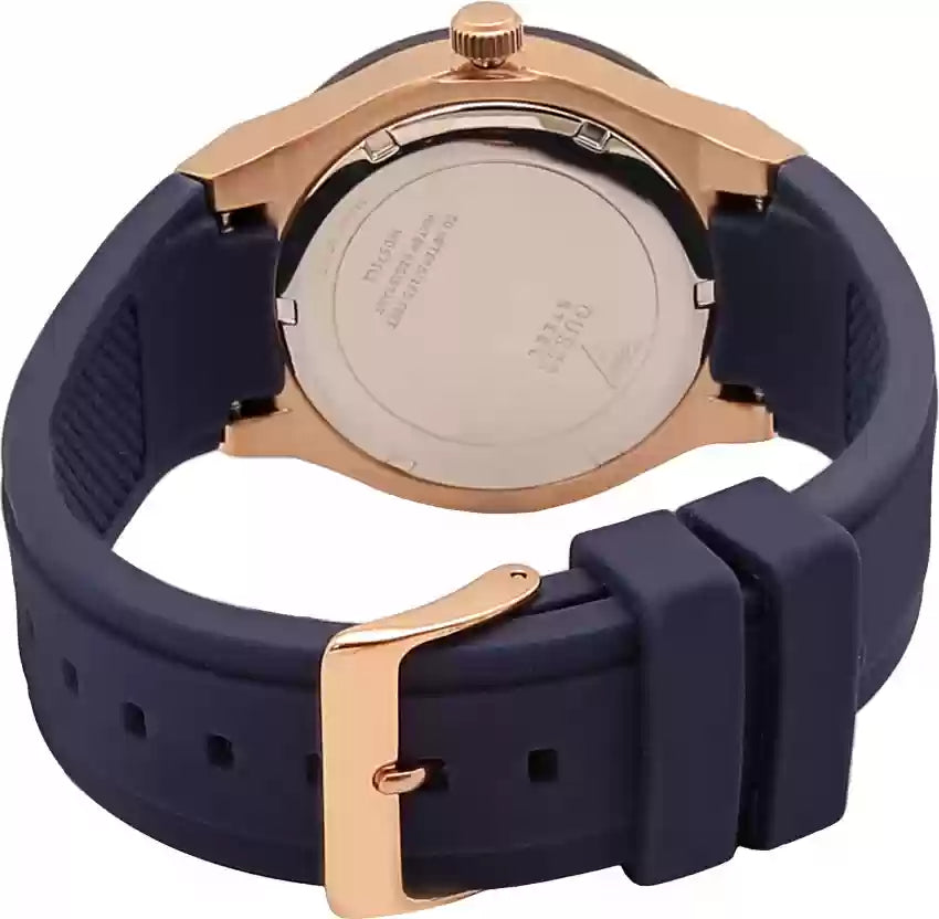  Shop Authentic Guess Genesis Quartz Blue Dial Blue Silicone Strap Watch For Men - W1254G3 - Luxxuri