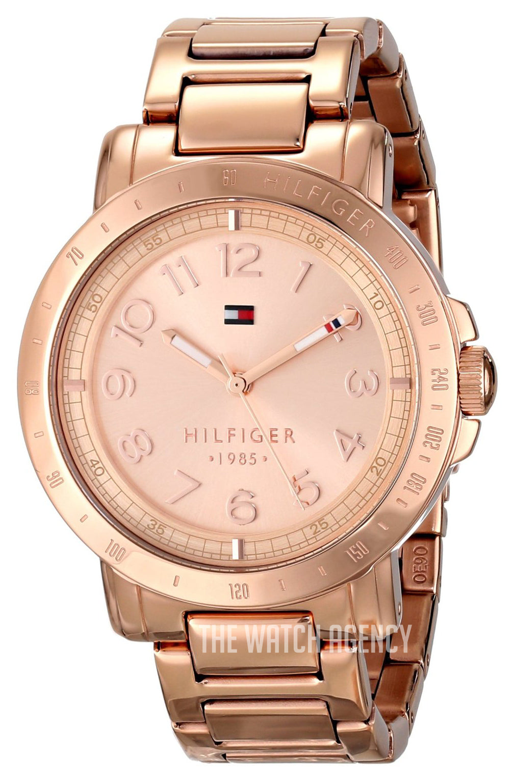  Shop Authentic Tommy Hilfiger Bella Rose Gold Dial Rose Gold Steel Strap Watch for Women - 1781396 - Luxxuri