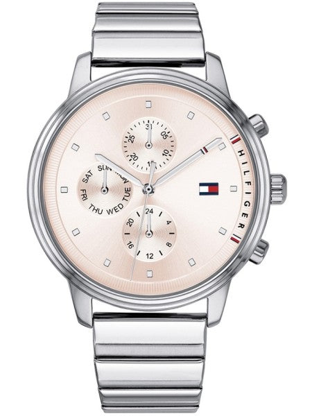  Shop Authentic Tommy Hilfiger Blake Pink Dial Silver Steel Strap Watch for Women - 1781904 - Luxxuri
