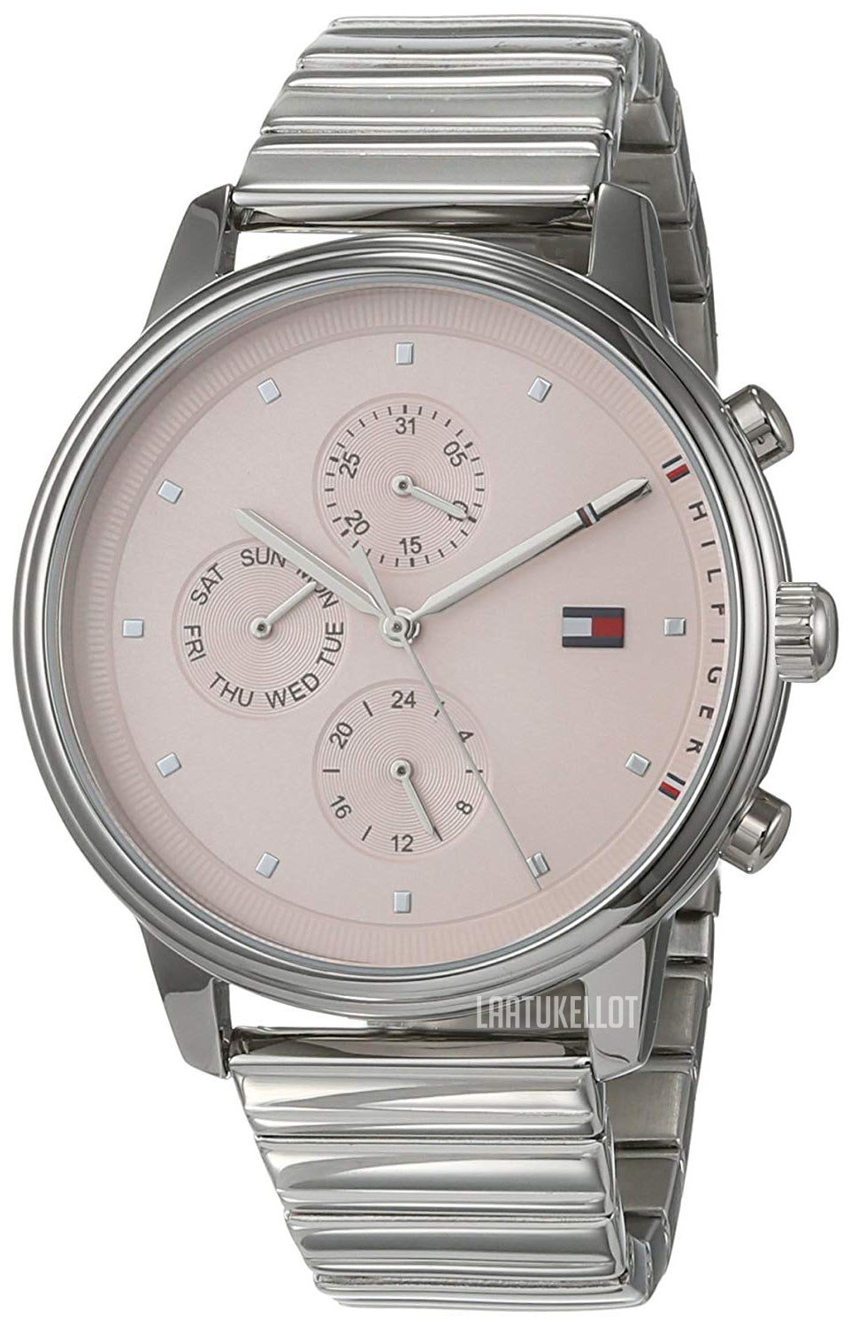  Shop Authentic Tommy Hilfiger Blake Pink Dial Silver Steel Strap Watch for Women - 1781904 - Luxxuri