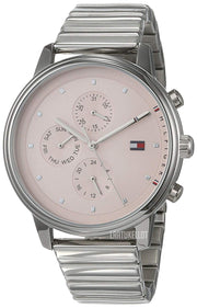  Shop Authentic Tommy Hilfiger Blake Pink Dial Silver Steel Strap Watch for Women - 1781904 - Luxxuri