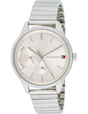  Shop Authentic Tommy Hilfiger Brooke Pink Dial Silver Steel Strap Watch for Women - 1782020 - Luxxuri