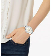  Shop Authentic Tommy Hilfiger Haven Multifunction Chronograph White Dial Silver Steel Strap Watch For Women - 1782194 - Luxxuri