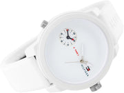  Shop Authentic Tommy Hilfiger Denim White Dial White Rubber Strap Watch for Men - 1791324 - Luxxuri