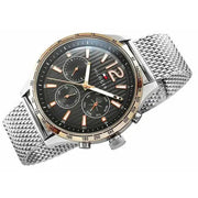  Shop Authentic Tommy Hilfiger Gavin Chronograph Quartz Grey Dial Silver Mesh Bracelet Watch for Men - 1791466 - Luxxuri