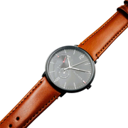  Shop Authentic Tommy Hilfiger Brooklyn Quartz Black Dial Brown Leather Strap Watch for Men - 1791510 - Luxxuri