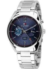  Shop Authentic Tommy Hilfiger Deacan Blue Dial Silver Steel Strap Watch for Men - 1791551 - Luxxuri