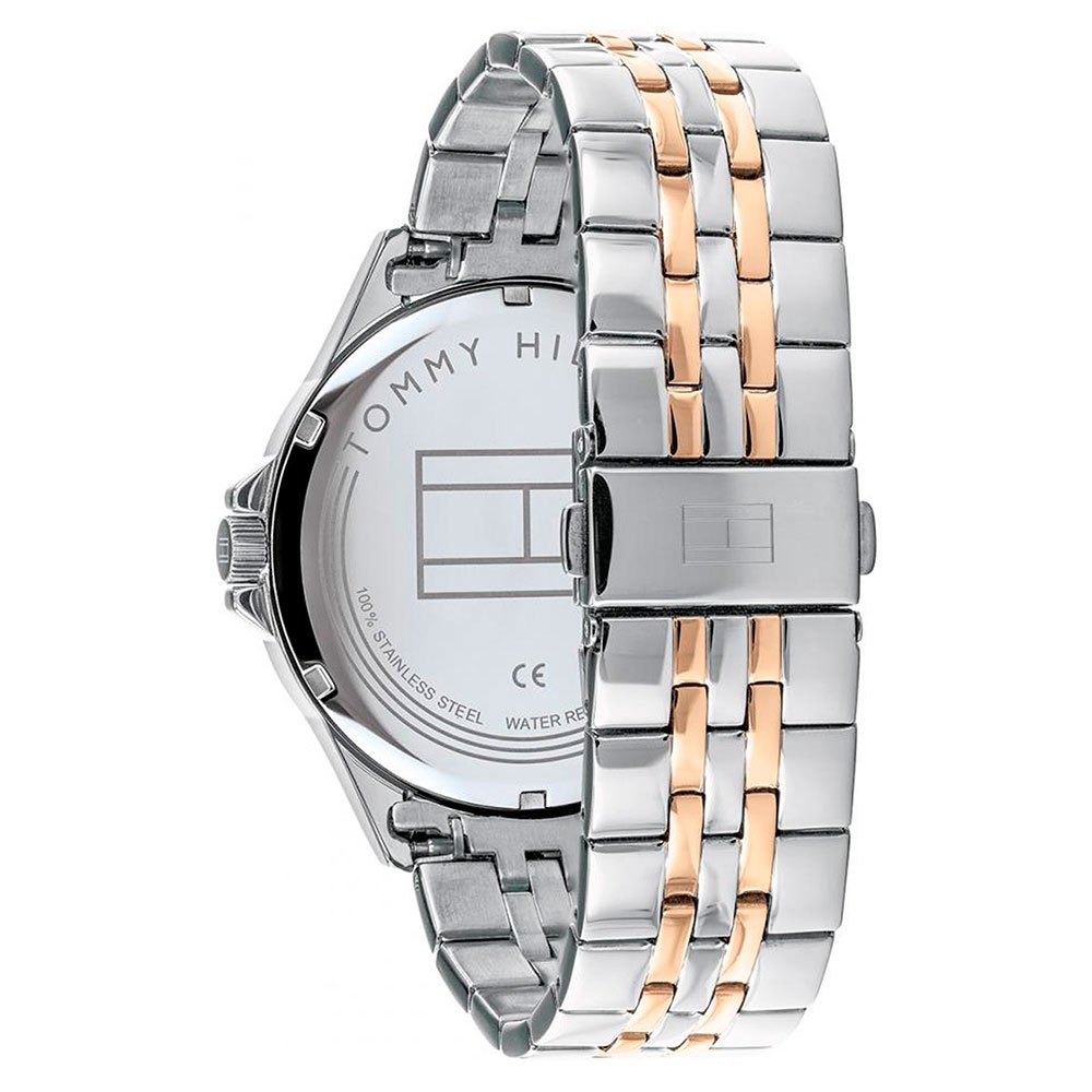  Shop Authentic Tommy Hilfiger Shawn Quartz White Dial Two Tone Steel Strap Watch for Men - 1791617 - Luxxuri