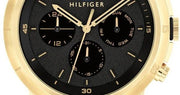  Shop Authentic Tommy Hilfiger Troy Chronograph Black Dial Gold Steel Strap Watch For Men - 1792109 - Luxxuri