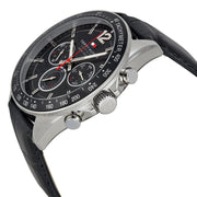  Shop Authentic Tommy Hilfiger Luke Quartz Black Dial Black Leather Strap Watch for Men - 1791117 - Luxxuri