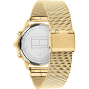  Shop Authentic Tommy Hilfiger Blake Quartz Gold Dial Gold Mesh Bracelet Watch for Women - 1782302 - Luxxuri