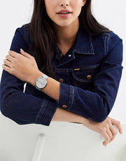  Shop Authentic Tommy Hilfiger Jenna Quartz Silver Dial Silver Mesh Bracelet Watch For Women - 1781942 - Luxxuri