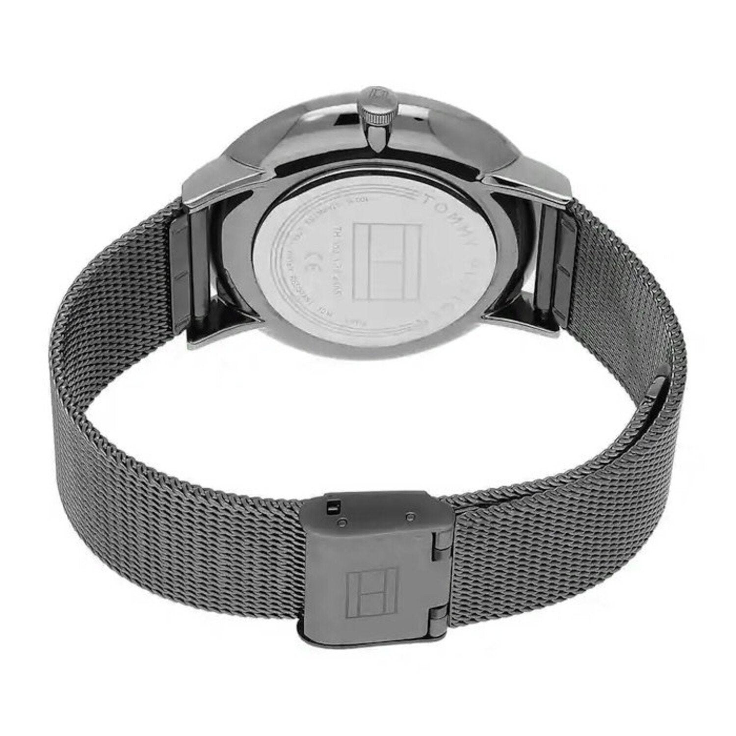  Shop Authentic Tommy Hilfiger Jenna Multifunction Grey Dial Grey Mesh Bracelet Watch For Women - 1781945 - Luxxuri