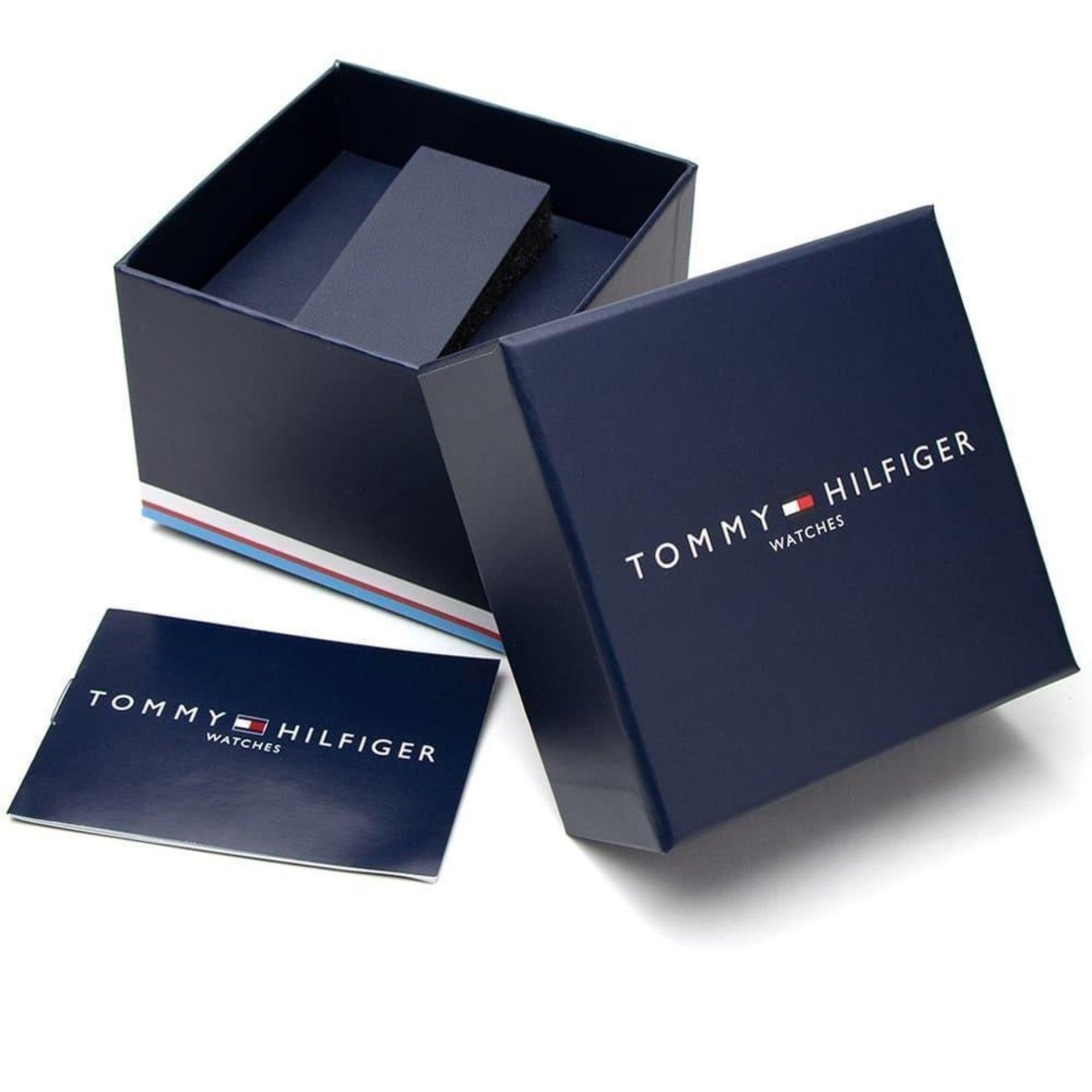  Shop Authentic Tommy Hilfiger Jordan Chronograph Black Dial Silver Mesh Strap Watch For Men - 1792092 - Luxxuri