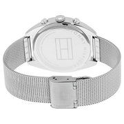  Shop Authentic Tommy Hilfiger Mia Silver Dial Silver Mesh Bracelet Watch for Men - 1781628 - Luxxuri