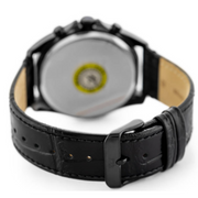  Shop Authentic Tommy Hilfiger Baker Chronograph Black Dial Black Leather Strap Watch For Men  - 1710452 - Luxxuri