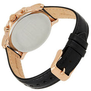  Shop Authentic Tommy Hilfiger Claudia White Dial Black Leather Strap Watch for Women - 1781817 - Luxxuri