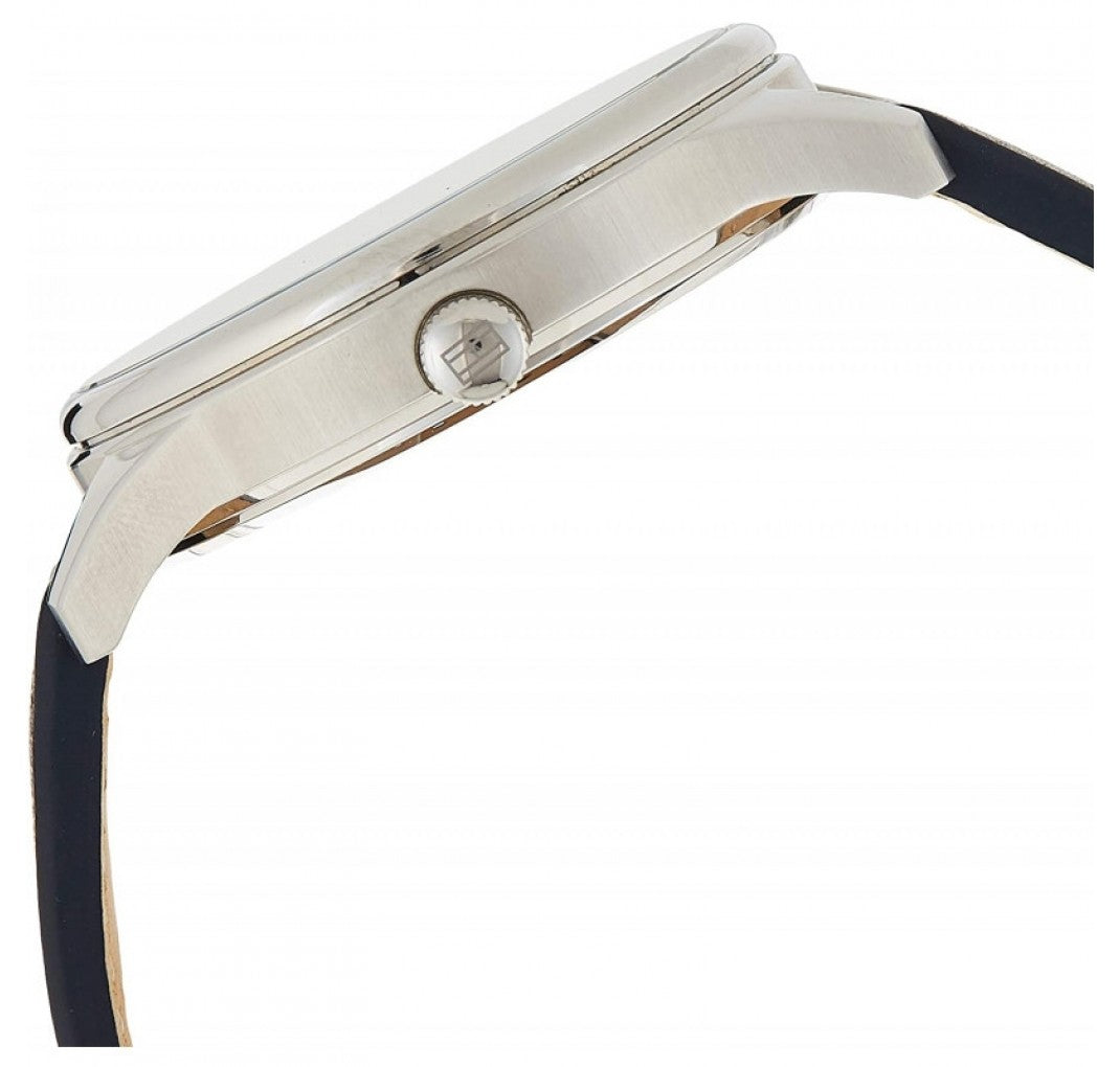  Shop Authentic Tommy Hilfiger Damon Multifunction Black Dial Black Leather Strap Watch for Men - 1791417 - Luxxuri