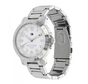  Shop Authentic Tommy Hilfiger White Dial Silver Steel Strap Watch for Women - 1781397 - Luxxuri