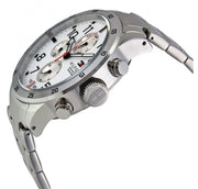 Shop Authentic Tommy Hilfiger Trent Multifunction White Dial Silver Steel Strap Watch for Men - 1791140 - Luxxuri