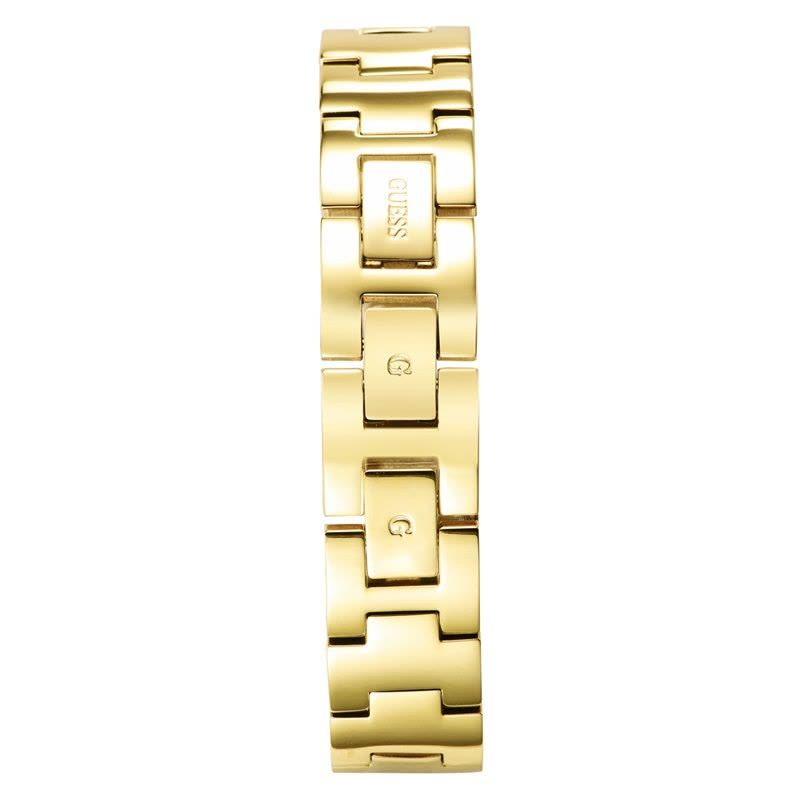  Shop Authentic Guess Chelsea Crystals Mother of Pearl White Dial Gold Mesh Bracelet Watch For Women - W0647L7 - Luxxuri