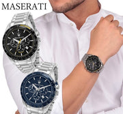  Shop Authentic Maserati Traguardo Chronograph Blue Dial 45mm Stainless Steel Watch For Men - R8873612043 - Luxxuri