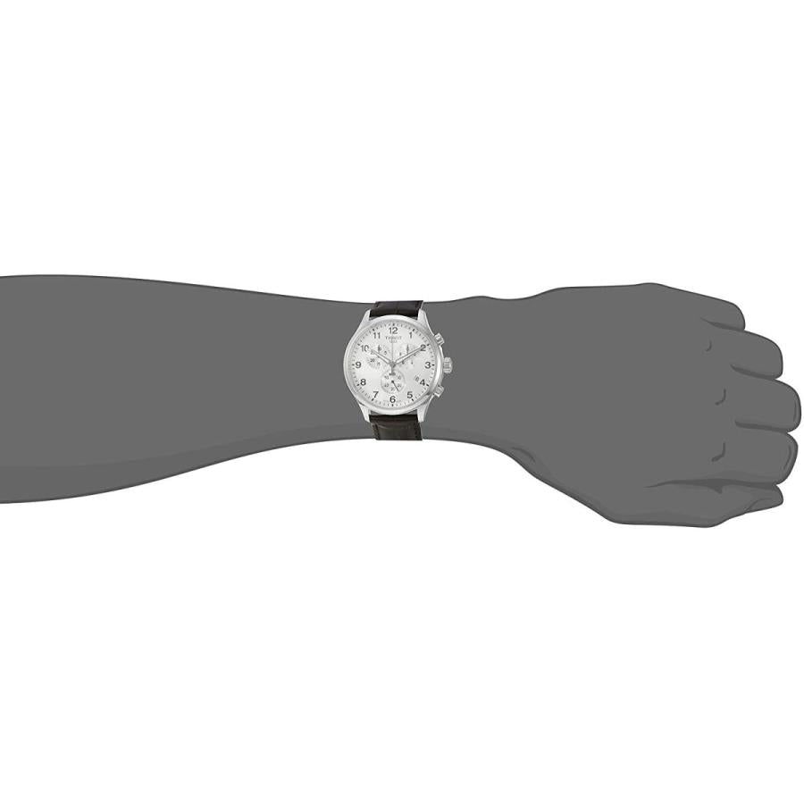  Shop Authentic Tissot Chrono XL Silver Dial Brown Leather Strap Watch For Men - T116.617.16.037.00 - Luxxuri