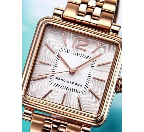  Shop Authentic Marc Jacobs Vic Silver Dial Rose Gold Steel Strap Watch for Women - MJ3514 - Luxxuri