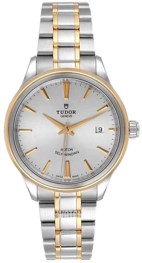  Shop Authentic Tudor Style Automatic Silver Dial Two Tone Steel Strap Watch for Men - M12713-0003 - Luxxuri