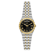  Shop Authentic Tudor Royal Automatic Black Dial Two Tone Steel Strap Watch for Men - M28603-0003 - Luxxuri