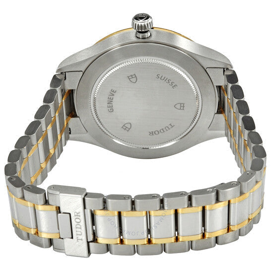  Shop Authentic Tudor Style Automatic Black Dial Two Tone Steel Strap Watch for Men - M12713-0005 - Luxxuri