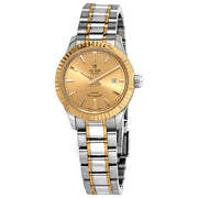  Shop Authentic Tudor Style Automatic Gold Dial Two Tone Steel Strap Watch for Men - M12713-0001 - Luxxuri