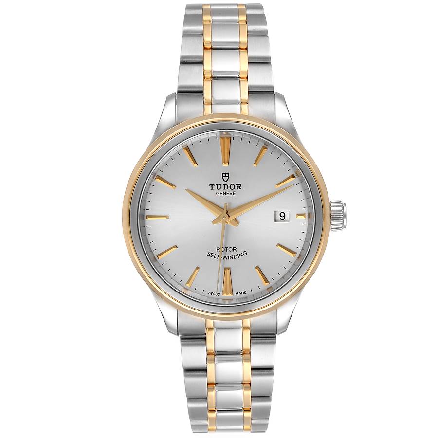  Shop Authentic Tudor Style Automatic Silver Dial Two Tone Steel Strap Watch for Men - M12713-0003 - Luxxuri