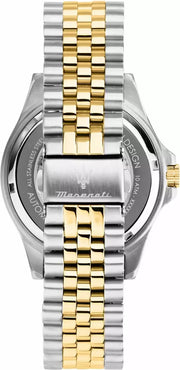 Shop Authentic Maserati SFIDA Automatic Skeleton Black Dial Two Tone Steel Strap Watch For Men - R8823140010 - Luxxuri