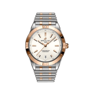  Shop Authentic Breitling Chronomat Automatic 36 White Dial Two Tone Steel Strap Watch for Women - U10380101A1U1 - Luxxuri